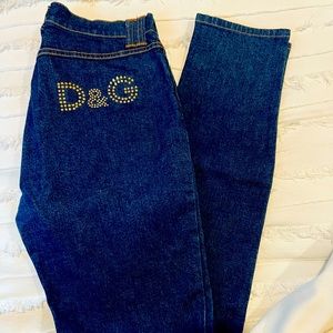 UNIQUE DOLCE & GABBANA Tight Jeans. Zipper in The Bottom. Brand New. European